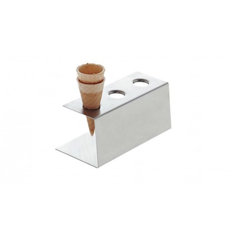 Ice cream cone holder, s/s