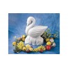 Ice sculpture "Swan"