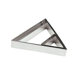 Stainless Steel Triangle Mousse Ring