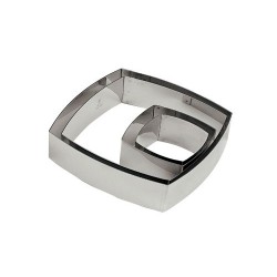 Stainless Steel Square Mousse Ring