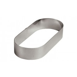 Stainless Steel Oval Mousse Ring