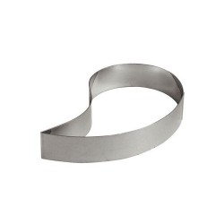 Stainless Steel Drop Mousse Ring