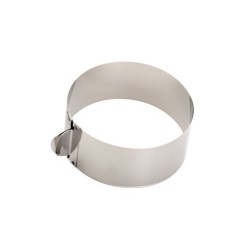 Cake setting ring, flexible s/s