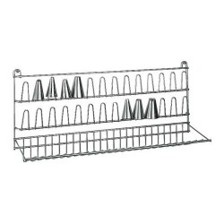 Wall rack for nozzles, s/s