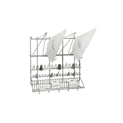 Icing bags & nozzles wall rack, s/s