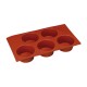 Silicone mould, 5 Maxi-Muffins