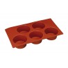 Silicone mould, 5 Maxi-Muffins