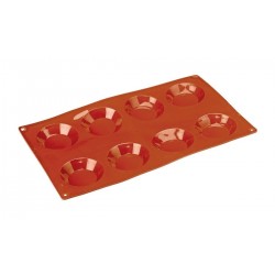 Silicone mould, 8 Tartelettes