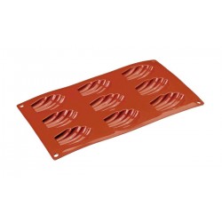 Silicone Madeleine Mould 9 Cup