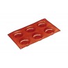 Silicone mould, 6 Savarins