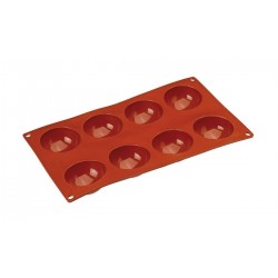 Silicone Half Sphere Mould 8 Cup