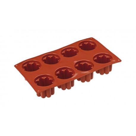 Silicone mould, 8 Bavarese