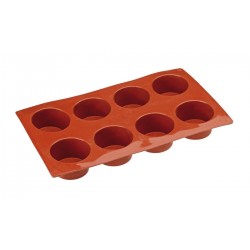 Silicone mould, 8 Cylinders