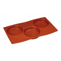 Silicone mould, 3 Bisquits