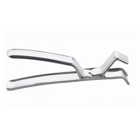 Pizza-sheet tongs, s/s