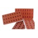 Silicone mould for jellies, Strawberry