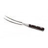 Carving fork curved, forged