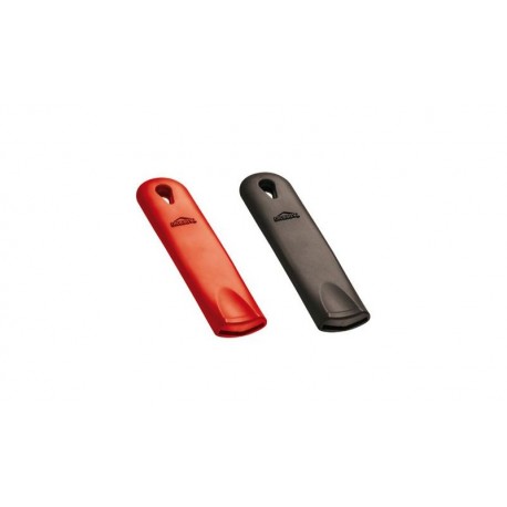 Silicone sleeve, red/black