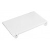 High Density White Chopping Board With Lip