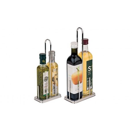 Oil and winegar stand, s/s
