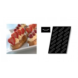 Silicone mould Silform®, Eclairs for right handed