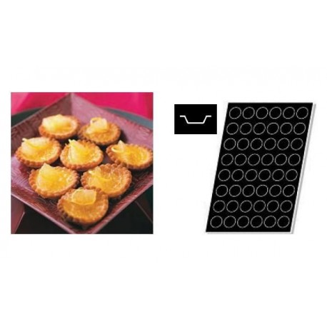 Silicone mould Flexipan®, Small quiches