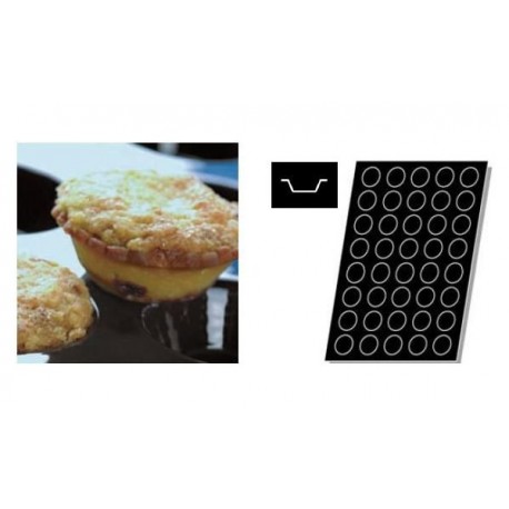 Silicone mould Flexipan®, Small quiches