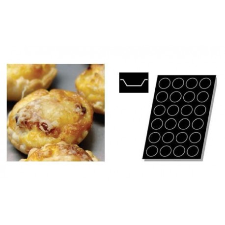 Silicone mould Flexipan®, Quiches