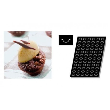 Silicone mould Flexipan®, Small quenelles