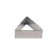 Set of 6 cutters, s/s, Triangle