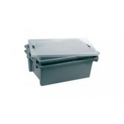 Space saving box with cover, PP