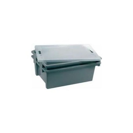 Space saving box with cover, PP