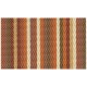 Table mat, BROWN STRIP
