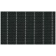 Table mat, BLACK PIN-STRIPED