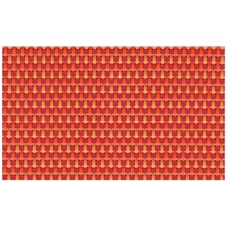 Table mat, PINK-ORANGE