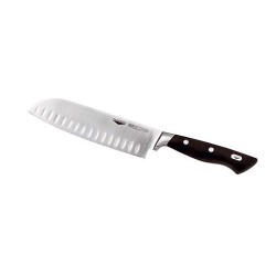 Cook’s Santoku Knife With Dimples Forged