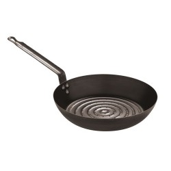 Black Iron Chestnut Pan