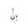 ADAGIO, Set Round decanter + 6 liqueur goblets