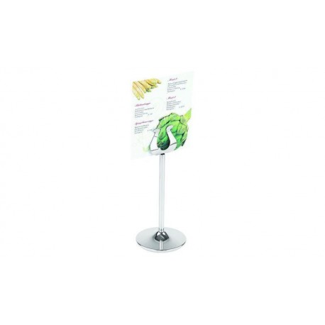 Table number stand, s/s