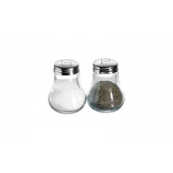 Salt/pepper shaker set, s/s