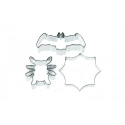 Set of 3 Halloween Pastry Cutters