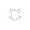 Stainless Steel Pastry Cutter Skull