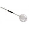Perforated pizza peel, small, s/s