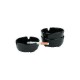 3-piece ashtray set, stackable