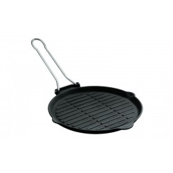 Cast Iron Ribbed Pan