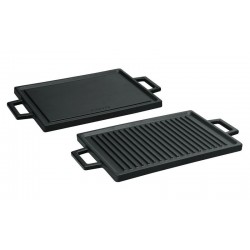 Reversible Cast Iron Double Griddle Pan