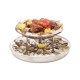 Oyster plate, s/s