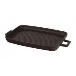 Cast Iron Ribbed Pan