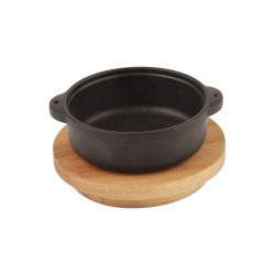 LAVA Hot pot with wooden stand