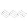 Party forks, set 12 pcs, 18-10 s/s